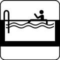 Symbol: Brug i pool